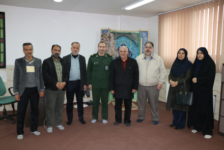 تجلیل و تقدیر از جانبازان معزز دانشگاه به مناسبت میلاد حضرت ابالفضل العباس علیه السلام در ایام الله دهه فجر