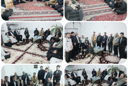 تکریم و تجلیل از مادران و همسران شهدا به مناسبت وفات حضرت ام البنین عله السلام شهرستان ورزنه بیمارستان شهید سردار سلیمانی