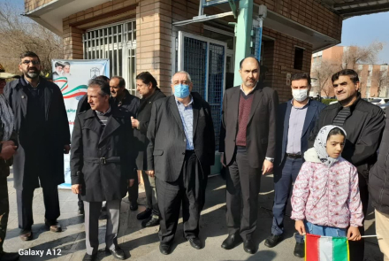 جشن پیروزی چهل و ششمین سالگرد پیروزی انقلاب اسلامی راهپیمایی دانشگاه علوم پزشکی