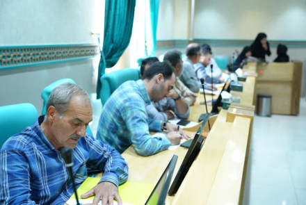 جلسه پرسش و پاسخ جامعه ایثارگران دانشگاه علوم پزشکی با خانم دکتر تاج الدین مشاور وزیر بهداشت در امور شاهد و ایثارگران