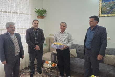 تجلیل و تقدیر از جانبازان معزز دانشگاه به مناسبت میلاد حضرت ابالفضل العباس علیه السلام در ایام الله دهه فجر